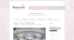 Desktop Screenshot of butterflyeventstyling.com